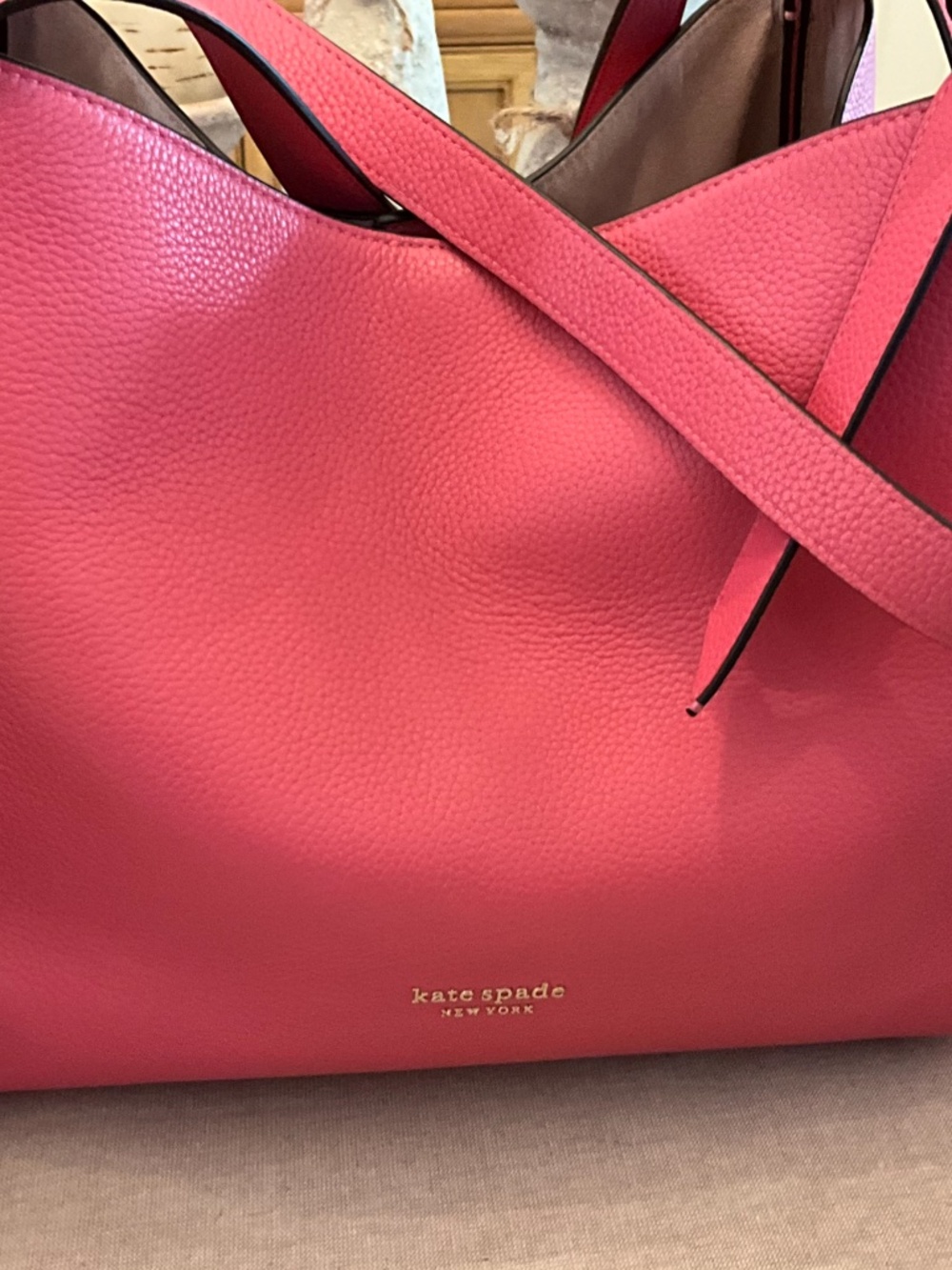 Kate Spade Knott Tote in Coral Gable Pink NWOT